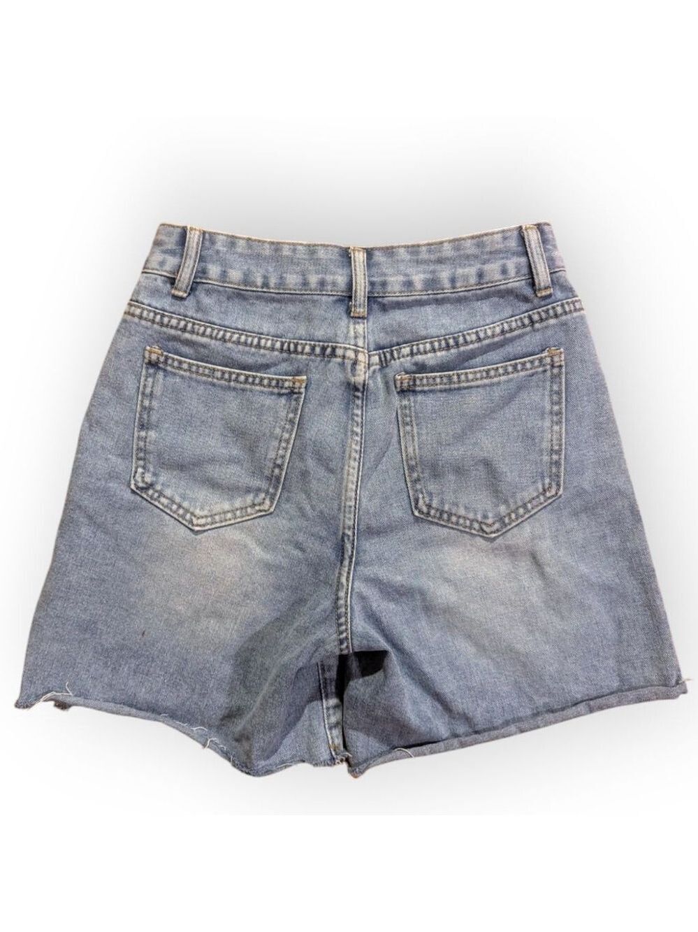 Shein Denim Cut Off Jean Shorts Size 26 - Picture 2 of 7